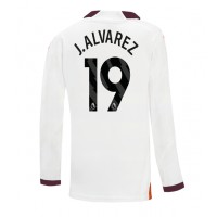 Manchester City Julian Alvarez #19 Udebanetrøje 2023-24 Langærmet